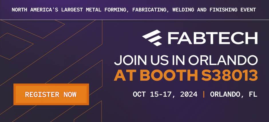 North America's largest metal forming, fabricating, welding and finishing event.