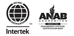 Manchester Tool & Die is ISO 9001:2015 Certified and ANAB Accredited
