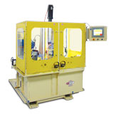The Manchester model M10-E series is an electrically controlled tube end forming/roll forming machine with tube capacity up to 3/4”(19mm) diameter.
